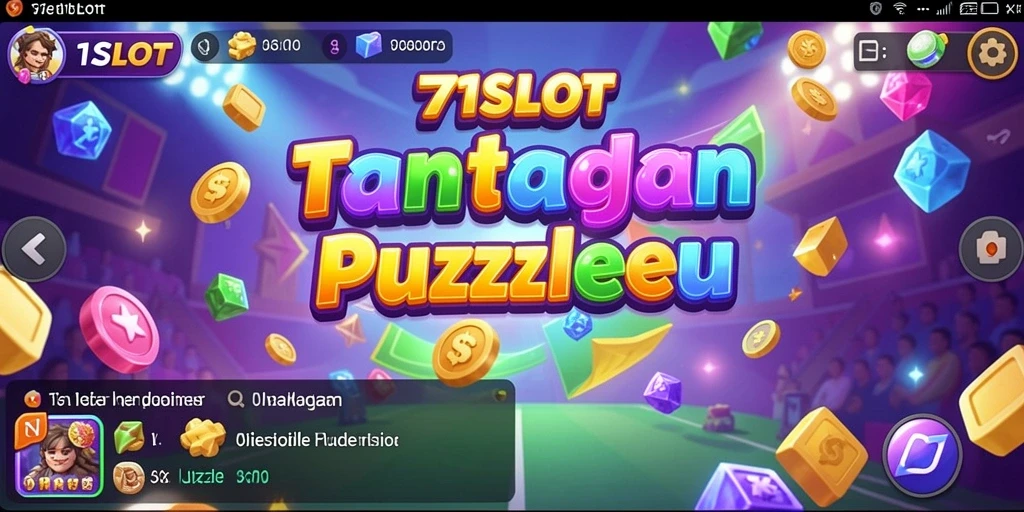 Tampilan gameplay menarik dengan tantangan Puzzle seru