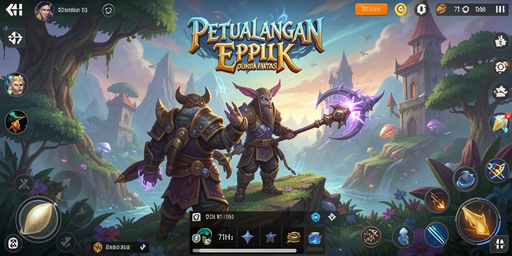 Screenshot gameplay <strong>71H</strong> menampilkan aksi mendebarkan dalam dunia petualangan.