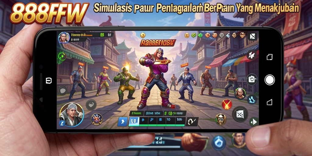 Tampilan gameplay mendalam dari 888FW yang menggugah selera bermain.