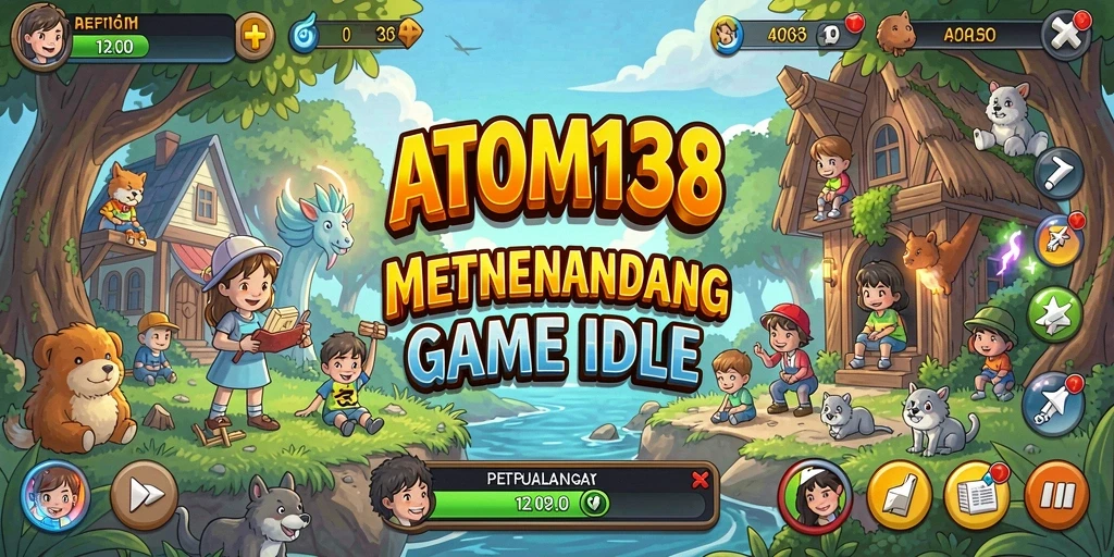 Tampilan gameplay ATOM138 yang menakjubkan dan memikat.