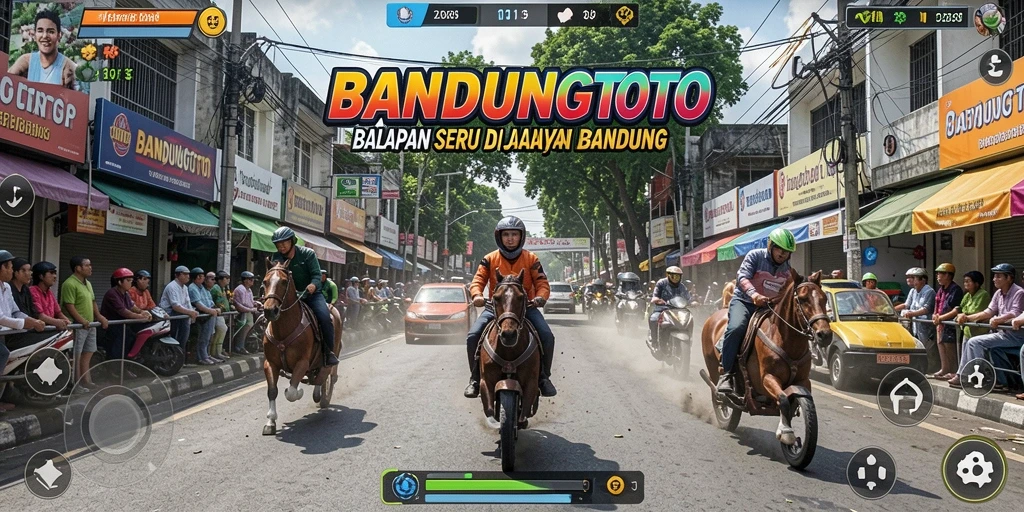 Tangkapan layar gameplay <strong>BANDUNGTOTO</strong> dengan aksi balap yang mendebarkan.