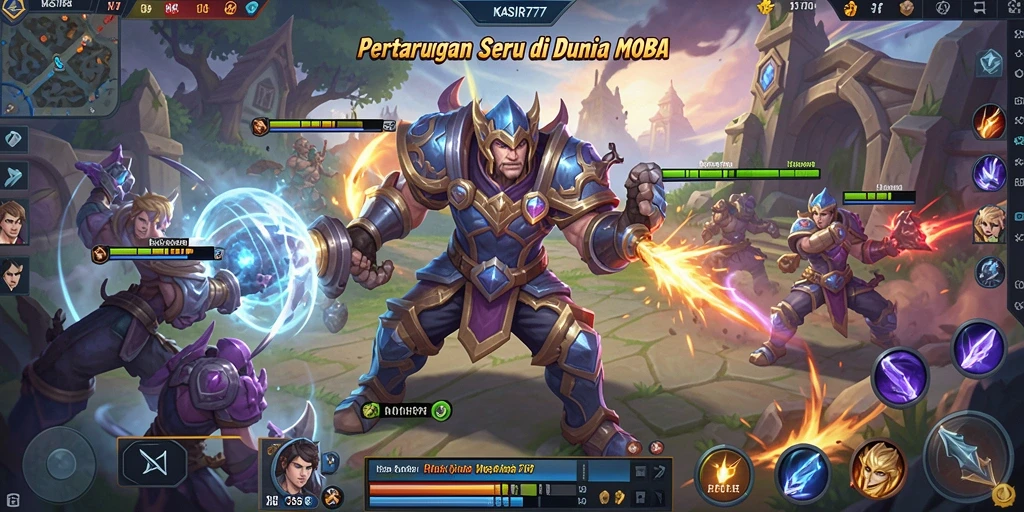 Tampilan gameplay seru dan strategis di KASIR777.