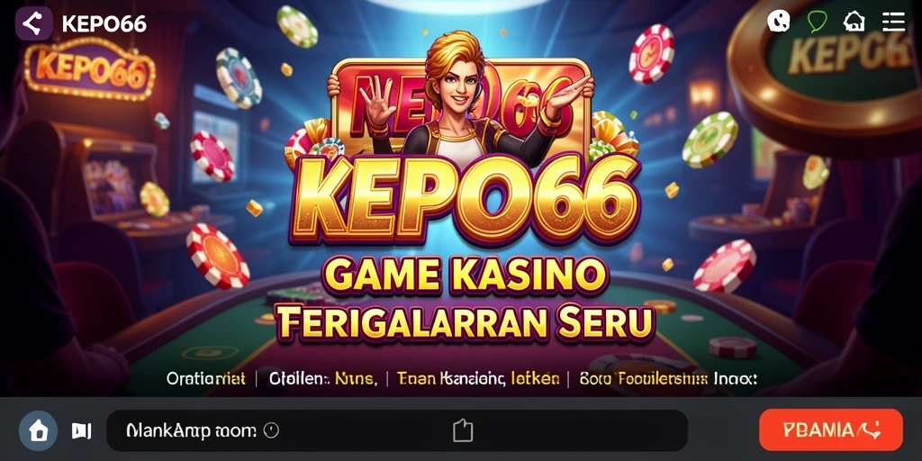 Tampilan menarik dari gameplay Kasino di KEPO66.
