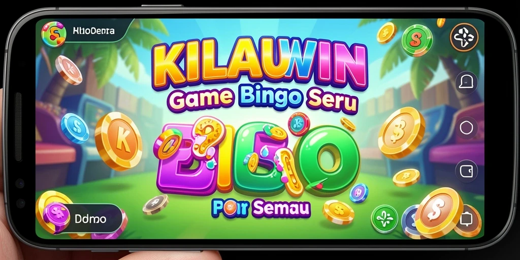 Screenshot gameplay KILAUWIN yang menampilkan suasana seru bermain Bingo.