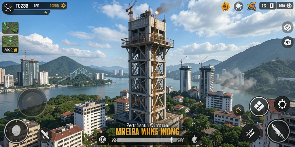 Gameplay TO288 menghadirkan pertahanan menara yang menarik dan menantang.