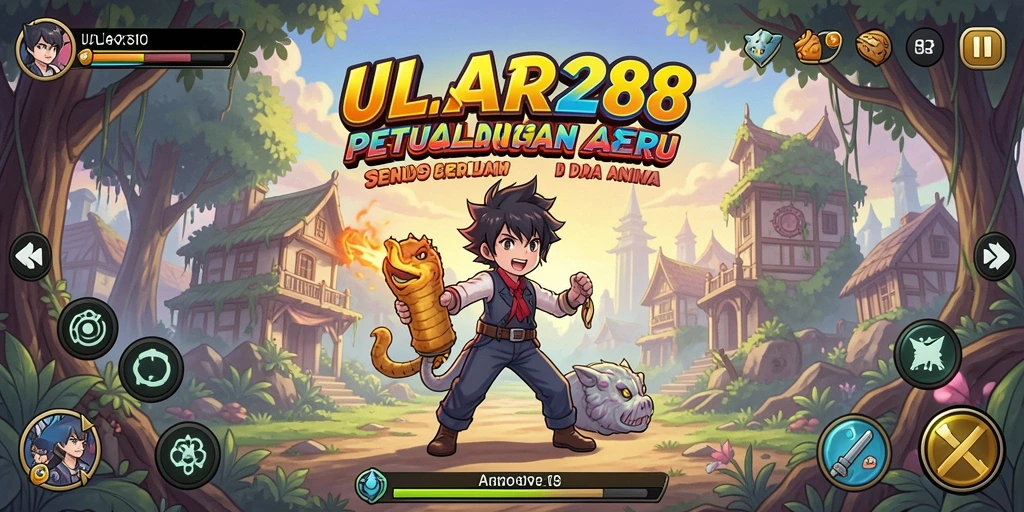 Gameplay menarik dari ULAR288 dengan karakter Anime yang menawan.