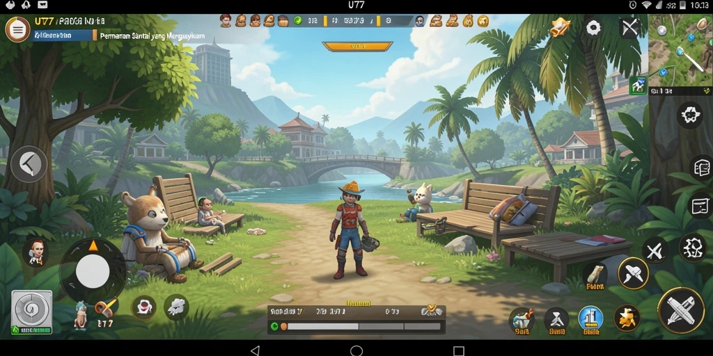 Screenshot UT77 menampilkan aksi seru dari gameplay Casual yang mengasyikkan.