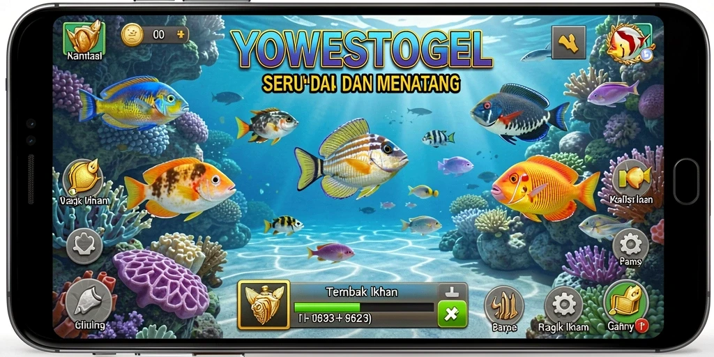 Tampilan menarik dari gameplay YOWESTOGEL yang penuh aksi Tembak Ikan.